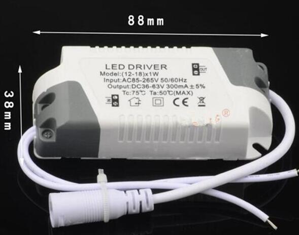 2 pieces 1-3*1w 4-7*1w 8-12*1W 12-18*1w 18-25*1w 25-36*1w Terminal Connector Advanced Plastic Shell LED Driver Power Supply