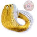 100m Rope Gold Silver Cord Gift Packaging String Metallic Jewelry Thread Cord DIY Tag Line Bracelet Making Labels Mark Lanyard