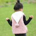 Baby Girls Berber Fleece Vest Cartoon Cute Baby Boy Vests Outerwear Kid Sleeveless Waistcoat Jacket Coat Winter Girl Clothes