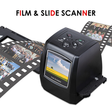 High Resolution 5MP 35mm Negative Film Scanner 110 135 126KPK Slide Film Photo Scanner Printer w/2.4in Screen Support SD Card