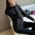 2019 Women Sweaters And Pullovers Autumn Winter Long Sleeve Pull Femme Solid Pullover Female Casual Short Knitted Sweater W1629