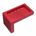 Measuring Scriber Mini Red 68*48mm Woodworking Ruler Durable Tool Metric Hole Aluminium Hand Alloy Parts Positioning X4Z5