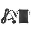 150cm Professional Mini USB Omni-Directional Stereo Mic Microphone with Collar Clip for Gopro Hero 3 3+ 4