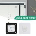 Convenient Punch-free Automatic Sensor Door Closer Automatically Close For All Doors Durable Stable Door Closer 800g Tension (8N