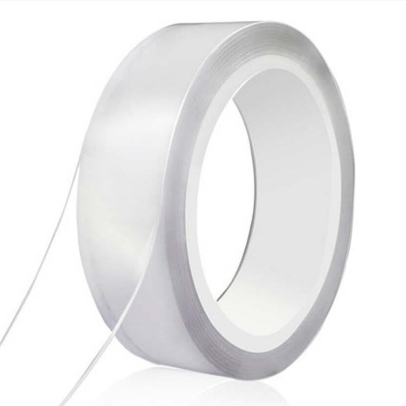 1M/2M/5Meter Nano Tape Double Sided Tape Transparent No Trace Reusable Waterproof Adhesive Tape Cleanable Home gekkotape