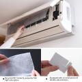 Home 6Pcs Cuttable Air Conditioner Filter Papers Anti-Dust Net Cleaning Purification Air Conditioner Parts Purifier Dust Filter