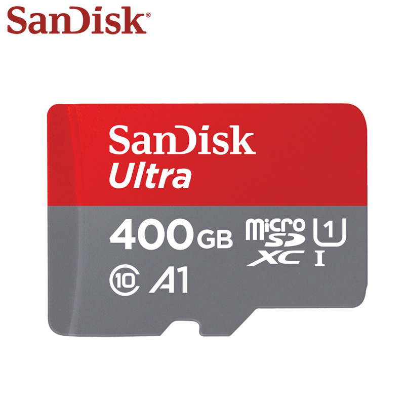 SanDisk 400GB Micro SD Card 200GB 256GB Memory Card 128GB TF Card 64GB SDHC Card 32GB 16GB UI Up To 100MB/S C10 A1 Real Capacity