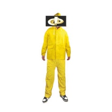 Colored Rain Suits with Hood Yellow
