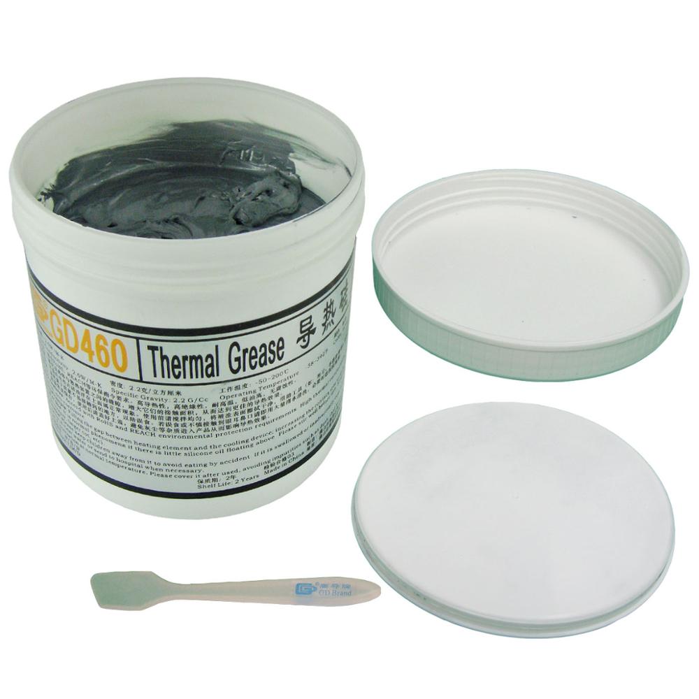 Net Weight 0.5/1/3/7/15/20/30/100 Grams Silver GD460 Thermal Conductive Grease Paste Plaster CPU Heat Sink Compound CN SSY MB ST