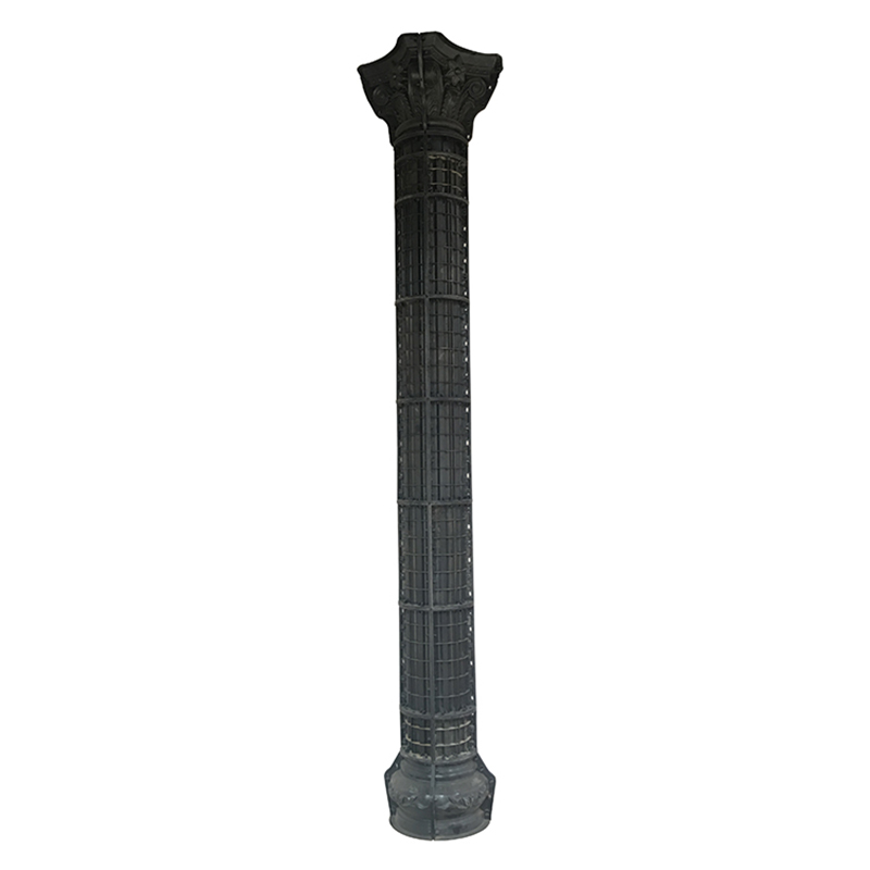 ABS plastic roman concrete column moulds 30xH200cm european pillar mould construction moulds for garden villa home house