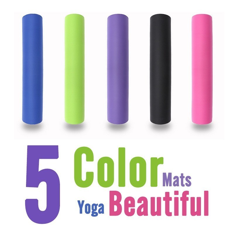 183X80cm Non-slip Yoga Mats For Fitness Mat Tasteless Pilates Gym Exercise 10MM Fitness Sports Pad Big Size Tapete Dropshipping