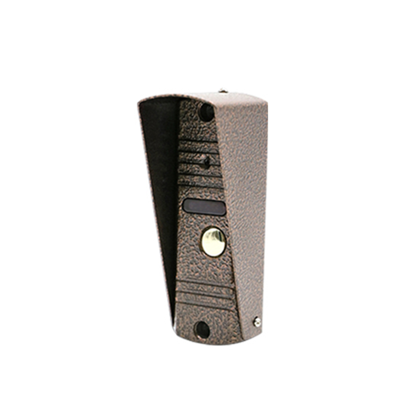 Homefong 7 Inch Wired Video Intercom Doorbell With Camera White Unlock Door Phone Intercom System Day Night Vision IP65