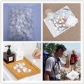 10/20/50 Pieces Mini Compressed Towels Portable Disposable Compressed Cotton Coin Tissue Towel for Travel, Camping, Beauty Salon