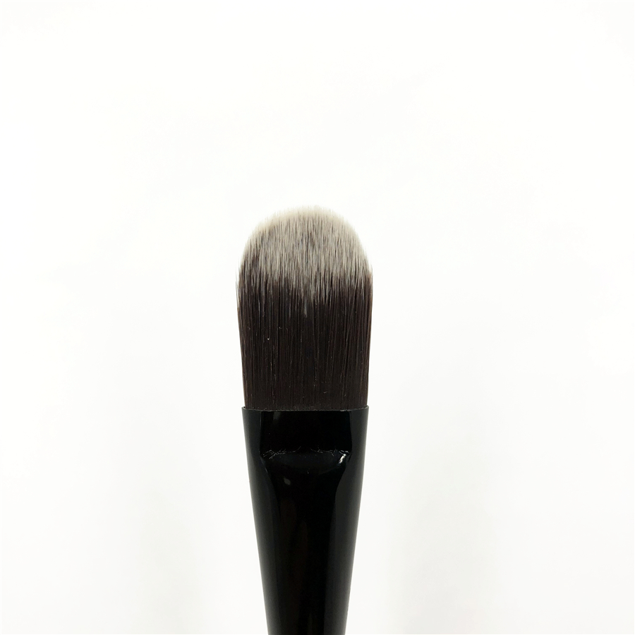 Professional BB Tongue Shape Flat Liquid Foundation Medium Cream Brush Concealer Makeup Brush