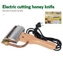 Electric Honey Knife Bee Beekeeping Equipment Cutting Knife Heating Handle Wooden Beekeeping Tools