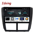 Idoing 1Din 9"Car Radio GPS Multimedia Player Android Auto For Subaru Forester WRX 2008-2014 4G+64G QLED Navigation Head Unit