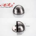 Half moon SS closer exterior rubber door stopper