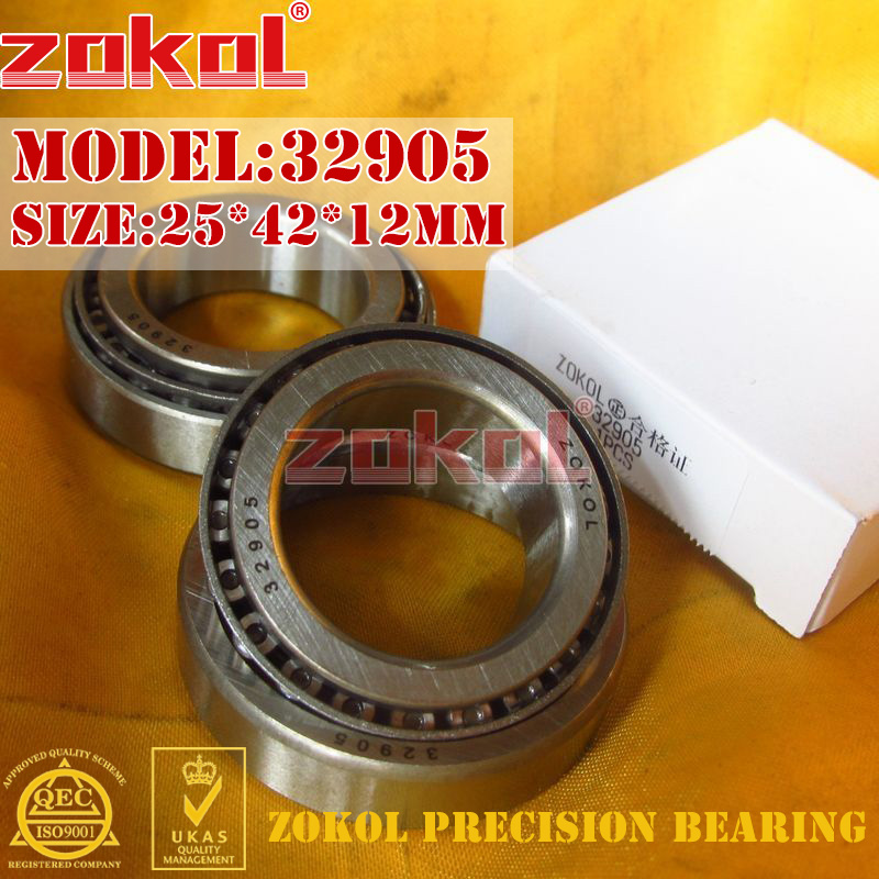 ZOKOL bearing 32905 2007905E Tapered Roller Bearing 25*42*12mm