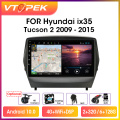 Vtopek 9" 4+64G 2din Android Car Radio Multimedia Video Player Navigation GPS For Hyundai Tucson 2 LM IX35 2009-2015 Head Unit
