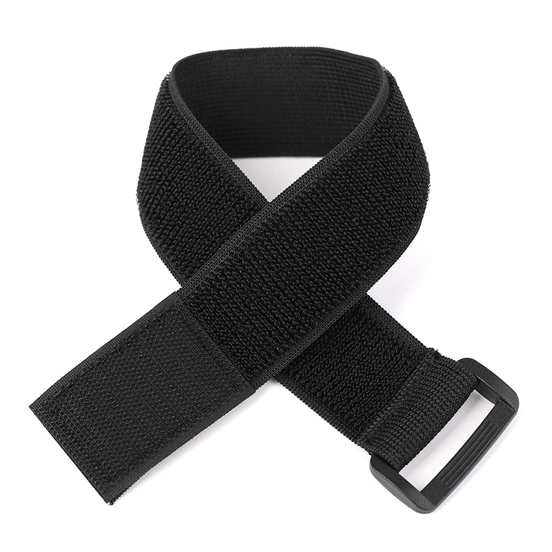 Elastic Hook Loop Strap With Buckle