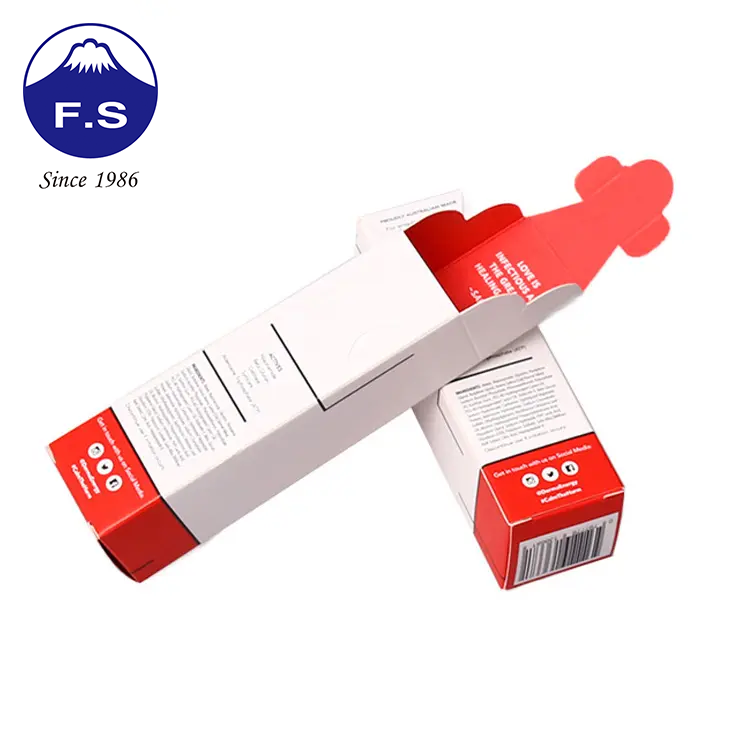 Tuck Self Lock Box With Insert Top