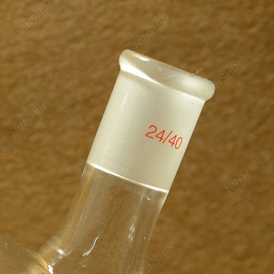 3000ml,24/40,3-Neck,Flat Bottom Glass Flask,Three Neck,Laboratory Boiling Bottle