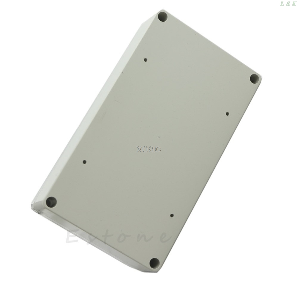 158x90x60mm Waterproof Clear Electronic Project Cover Box Enclosure Plastic Case M08 dropship L29K