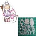 2019 New Girls Metal Cutting Dies and Scrapbooking For Paper Making Christma Card Craft