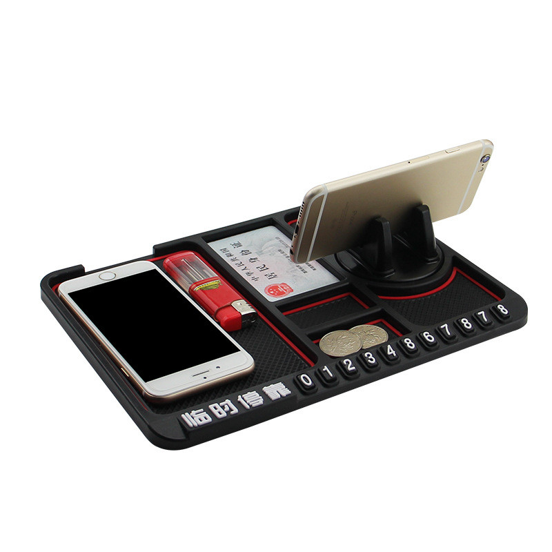 Multifunctional Car Anti-Slip Mat Auto Non Slip Sticky Anti Slide Phone Mount Silicone Dashboard Car Pad Mat Non Slip Sticky
