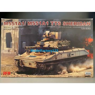 Rye Field Model RM-5020 1/35 U S M551A1/551A1 TTS Sheridan Model Kit