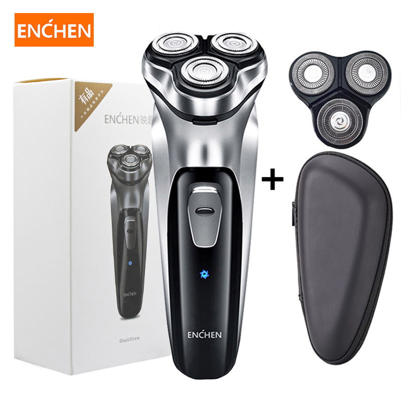 Enchen Men Electric Shaver 3 Blades Beard Razor USB Rechargeable Trimmer Hair Sideburns Cutter Machine 2021 New