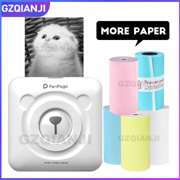 Pocket Printer for Android iOS mobile Phone Mini Bluetooth Portable 58mm Notes Printer Birthday girls couples Gifts GZM5804 A6