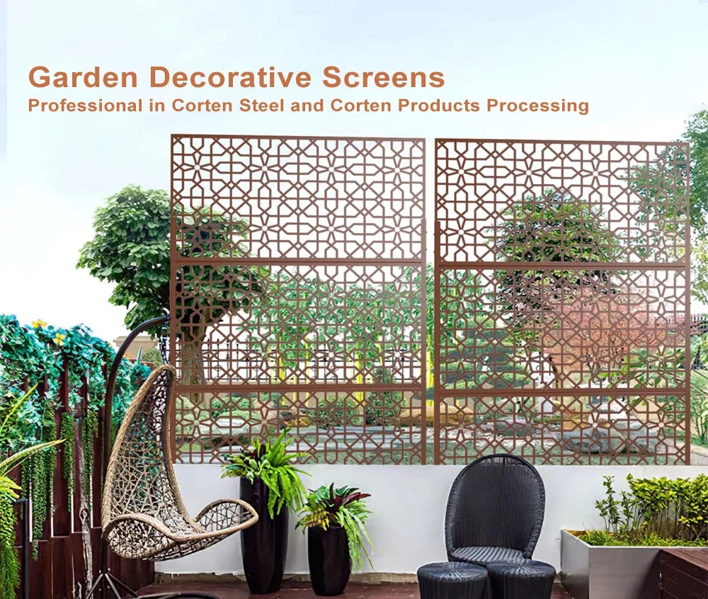 Decorative Outdoor Privacy Panels