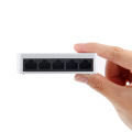 5 Ports Mini Ethernet RJ45 10/100Mbps Network Switch Hub Portable Travel Lan Hub for PC PS4 NS Switch