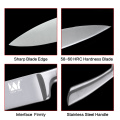 XYj 7cr17 Stainless Steel Kitchen Knives Set Fruit Utility Santoku Chef Slicing Bread Cooking Knife One Piece Structure Knives