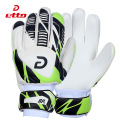 Etto Quality Non-slip Wear Resistant Football Goalkeeper Gloves Men Soccer Training Latex Goalie Gloves Size 8/9/10/11 HSG415