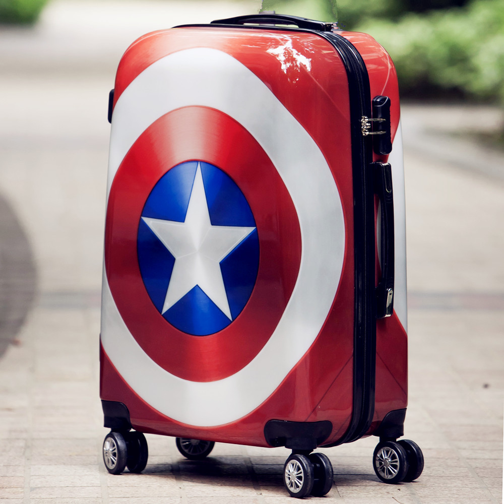 20 24 inch Rolling luggage Spinner Women Trolley men Travel Bag Student Carry On Children Kids Trunk Suitcases Wheels