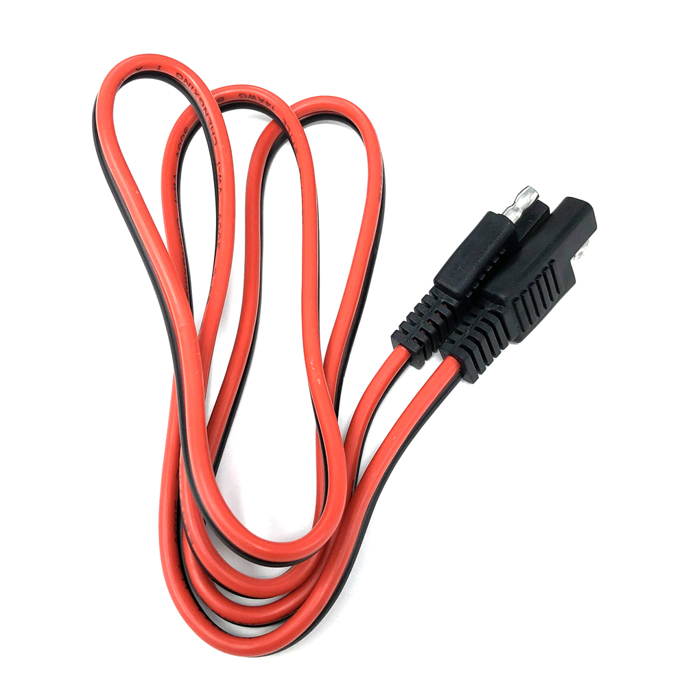 100CM 14AWG 20A SAE To SAE Quick Disconnect Extension Cable Cord Battery Charger Cable Connectors Extension Replacement Cable