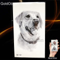 25 Pattern Tattoo Temporary Stickers Women Body Art Painting Waterproof Tatoos 3D Geometry Labrador Dog Fake Tatoo Supplies