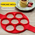 Fried Egg Mold Pancake Mold Maker Silicone Forms Non-stick Simple Operation Pancake Omelette Mold Kitchen Accessories