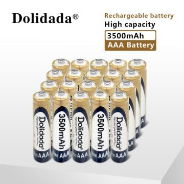 20pcs 1.2v NIMH AAA Battery 3500mah Rechargeable Battery ni-mh batteries AAA battery rechargeable for Remote Control Toy