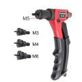 8" Single Hand Rivet Nut Guns Insert threaded Mandrels Manual Riveters Nut Gun for Riveting Rivnut Tool M3 M4 M5 M6 Nuts