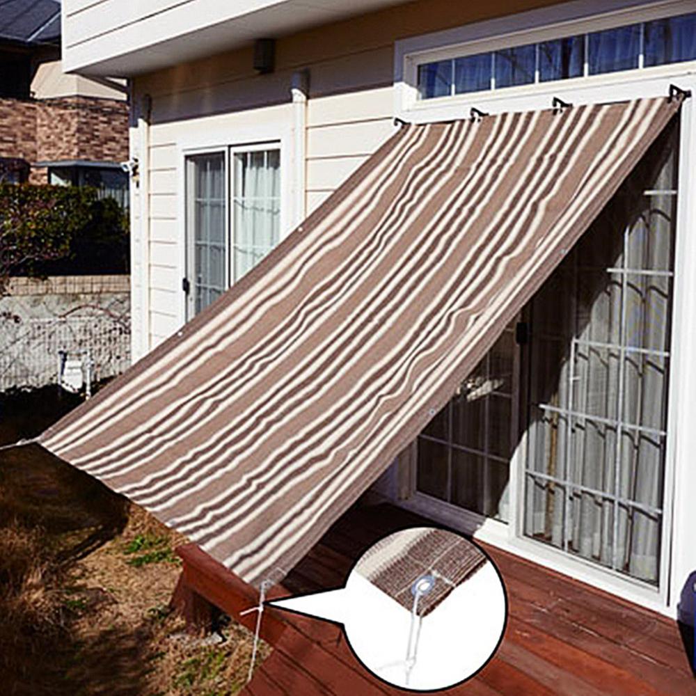 Balcony Shade Tent Insulation Curtain Summer Balcony Garden Gazebo Sun Protection Net Shading Curtains