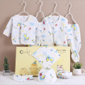 Newborn Clothes Suits Cotton for Baby Girls Boys clothing Sets Autumn Spring Summer Toddler Set 7pcs/set