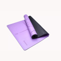 183CM*68CM*5MM Natural Rubber Environmental Protection Suede Fabric Comfortable Non-Slip Exercise Mat Fitness Yoga Mat