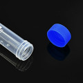 Centrifuge Tube 10 ml Plastic Test Tube With Clear Scale Bottom Tip Sample EP Tube With Screw Cover 100 / PK