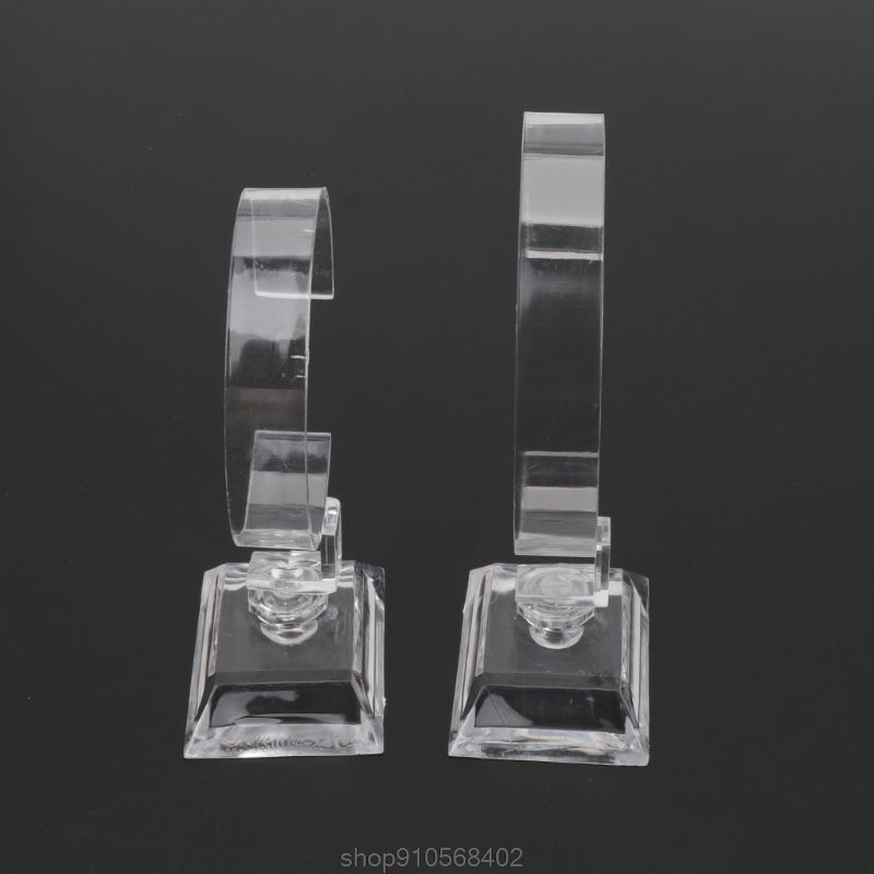 1Pc Clear Acrylic Bracelet Watch Display Holder Stand Rack Retail Shop Showcase S25 20 Dropshipping
