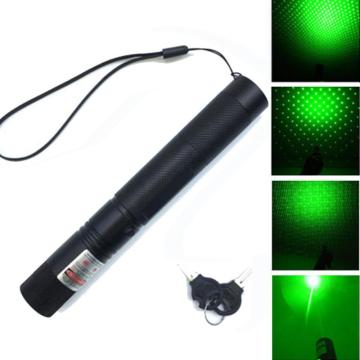 New Powerful 532nm Military 8000m Green Laser Pointer Adjustable Focus Lazer Pen Light Burning Beam Starry Head 18650 Battery