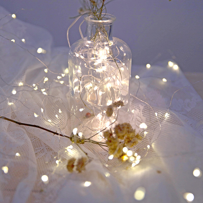 LED light string fairy garland USB power supply bedroom living room Christmas lights garden courtyard lamp decoration 2/5/10m