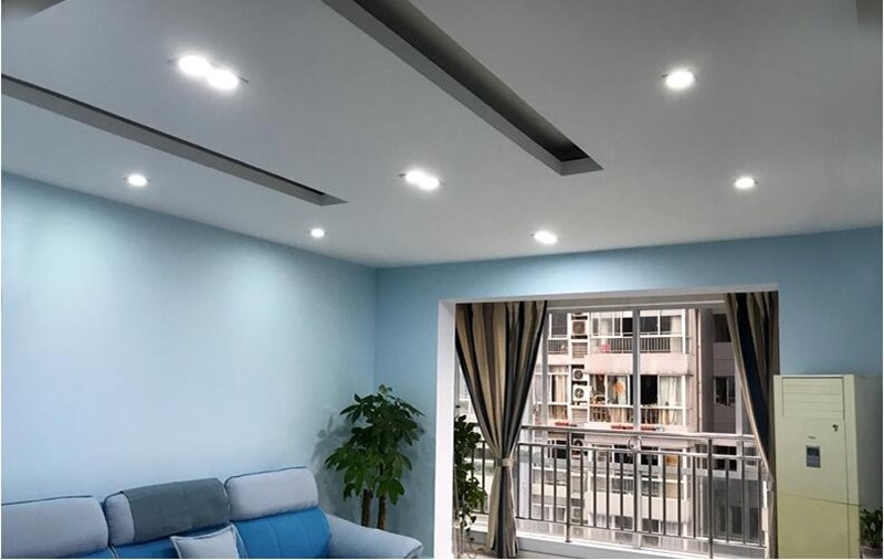 Super Bright LED Embedded Ceiling Light Square Down light COB LED Spotlight AC AC85-265V Home Commercial Lighting